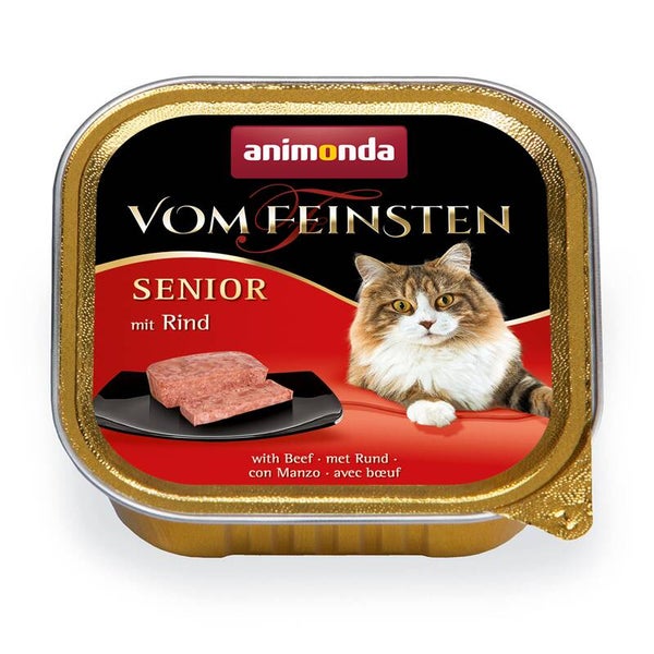 Animonda Cat Vom Feinsten Senior mit Rind 32 x 100g (9,37€/kg)