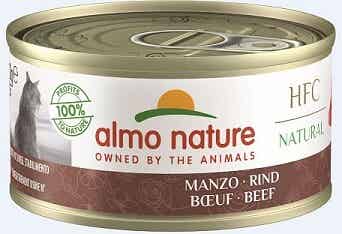 Almo Nature Natural Rind 6 x 70g (26,17€/kg)