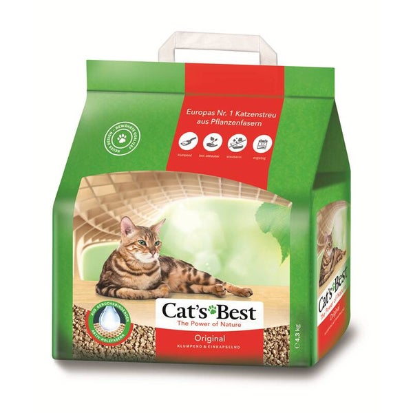 Cats Best Original Katzenstreu 2 x 4,3 kg (3,02€/kg)