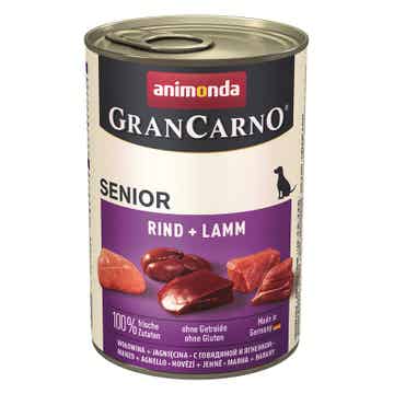 Animonda Dog Dose GranCarno Senior Rind & Lamm 18 x 400g (5,00€/kg)