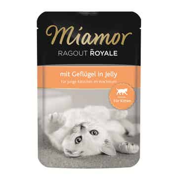 Miamor Ragout Royale Kitten Geflügel 33 x 100g (6,66€/kg)