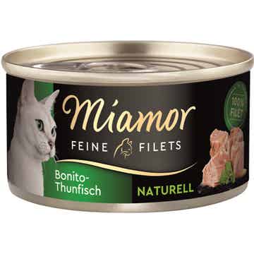 Miamor Feine Filets Naturell Bonito-Thunfisch 48 x 80g (14,58€/kg)