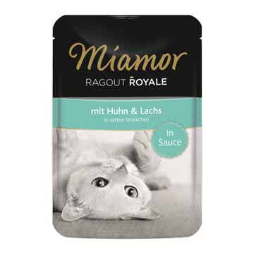Miamor Ragout Royale Huhn & Lachs 44 x 100g (6,36€/kg)
