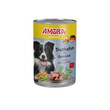 AMORA Sensitive Truthahn & Gemüse 24 x 400g (4,17€/kg)