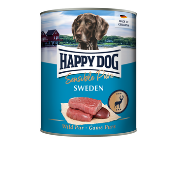 Happy Dog Dose Sensible Pure Sweden Wild 6 x 800g (7,50€/kg)
