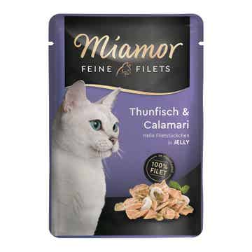 Miamor Feine Filets Thunfisch & Calamari 24 x 100g (13,33€/kg)