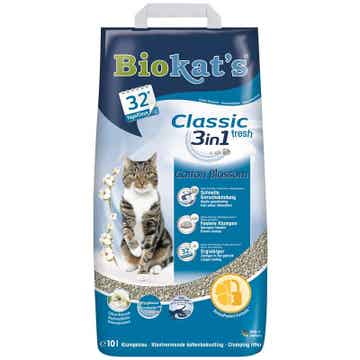 Biokats Classic 3 in 1 fresh Cotton Blossom 10 Liter (1,20€/L)