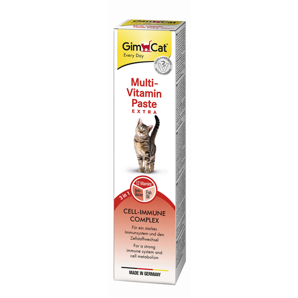 GimCat Multi-Vitamin Paste Extra 3 x 200g (59,98€/kg)