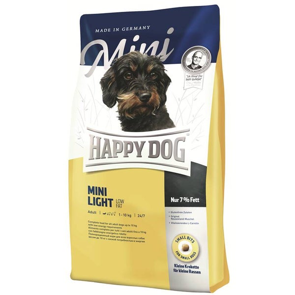 Happy Dog Supreme Mini Light Low Fat 2 x 1 kg (7,00€/kg)