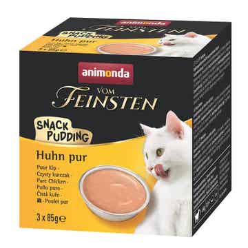 Animonda Cat vom Feinsten Adult Snack-Pudding MP Huhn pur 12 x 85g (18,62€/kg)