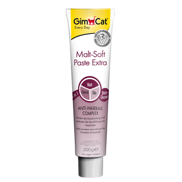 GimCat Malt-Soft Paste Extra 3 x 200g (59,98€/kg)