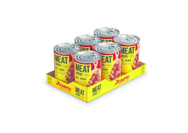 Josera Meat Lovers Menu Beef with Potato 18 x 800g (5,00€/kg)