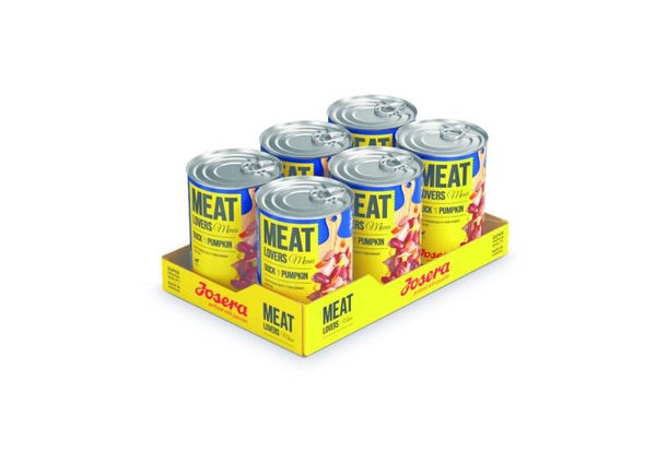 Josera Meat Lovers Menu Duck with Pumpkin 18 x 800g (5,00€/kg)