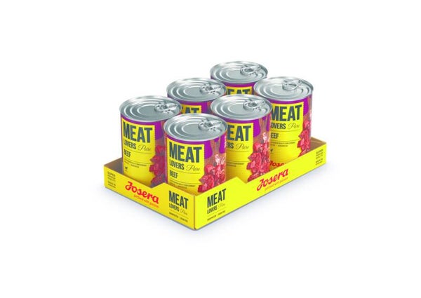 Josera Meat Lovers Pure Beef 18 x 800g (5,28€/kg)