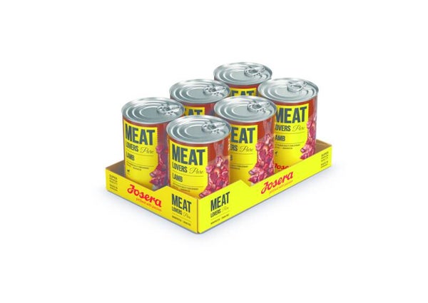 Josera Meat Lovers Pure Lamb 12 x 800g (5,62€/kg)