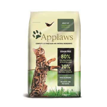 Applaws Cat Trockenfutter Hühnchen mit Lamm 2 x 7,5 kg (6,67€/kg)