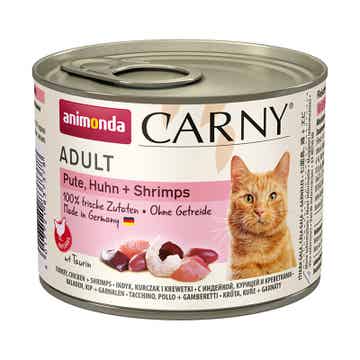 Animonda Cat Dose Carny Adult Pute & Huhn & Shrimps 18 x 200g (7,50€/kg)
