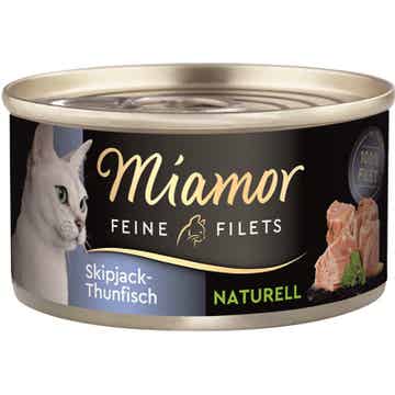 Miamor Feine Filets Naturell Skipjack-Thunfisch 6 x 80g (18,73€/kg)