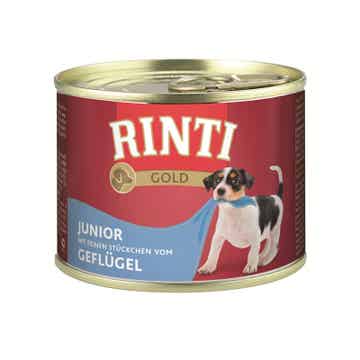 Rinti Gold Junior Geflügel 6 x 185g (9,00€/kg)