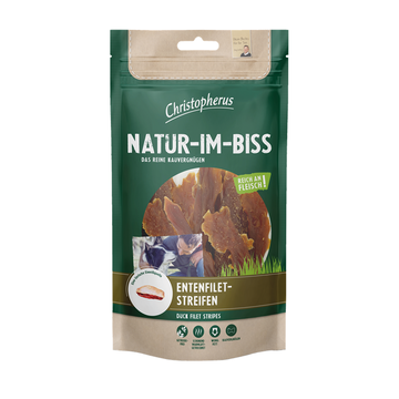 Christopherus Snack Natur-Im-Biss Entenfiletstreifen 24 x 70g (33,33€/kg)
