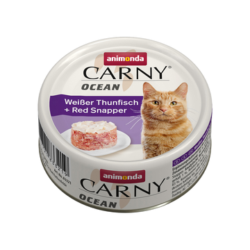 Animonda Cat Dose Carny Ocean Thunfisch & Red Snapper 6 x 80g (31,23€/kg)