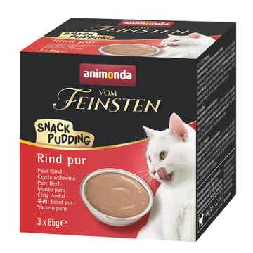 Animonda Cat vom Feinsten Adult Snack-Pudding MP Rind pur 24 x 85g (17,64€/kg)