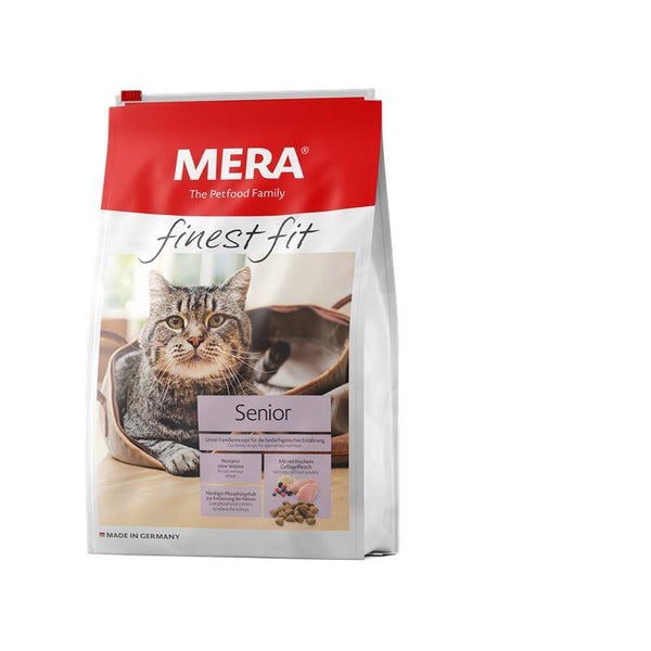Mera Cat finest fit Trockenfutter Senior 2 x 1,5 kg (8,00€/kg)