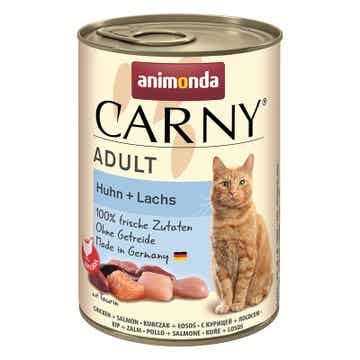 Animonda Cat Dose Carny Adult Huhn & Lachs 12 x 400g (6,25€/kg)