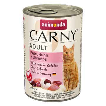 Animonda Cat Dose Carny Adult Pute & Huhn & Shrimps 18 x 400g (5,55€/kg)