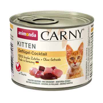 Animonda Cat Dose Carny Kitten Geflügel-Cocktail 24 x 200g (7,08€/kg)