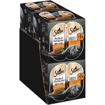 Sheba Perfect Portions mit Truthahn 48 x 37,5g (18,88€/kg)