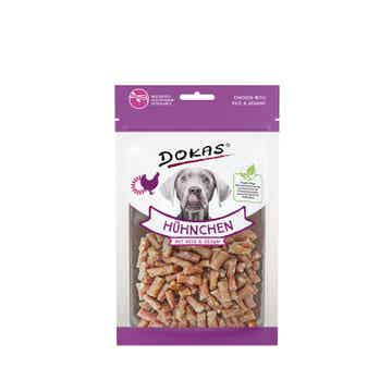 Dokas Dog Snack Hühnchen mit Reis und Sesam 24 x 70g (33,33€/kg)