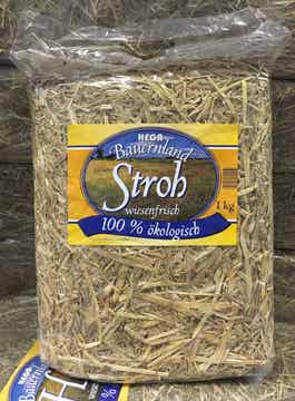HEGA Bauernland Stroh 2 x 1 kg (3,50€/kg)