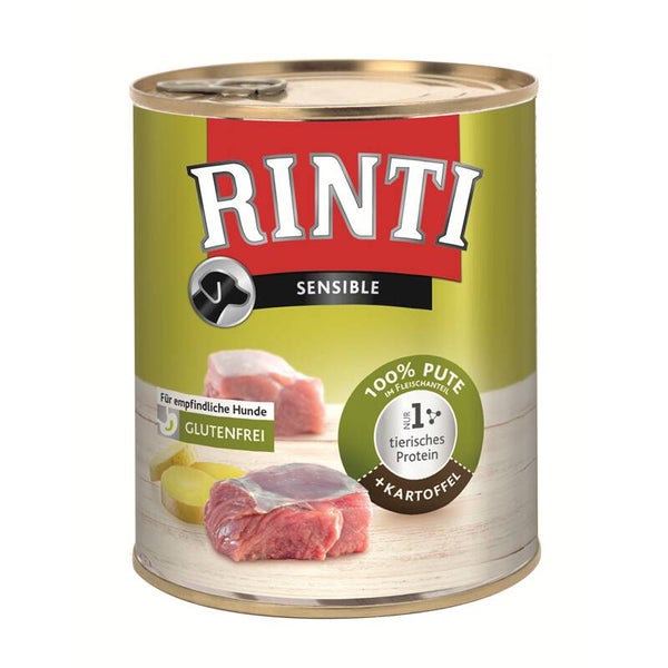 Rinti Sensible Pute & Kartoffel 12 x 800g (5,21€/kg)