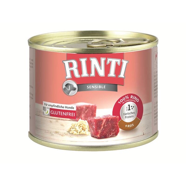 Rinti Sensible Rind & Reis 6 x 185g (10,80€/kg)