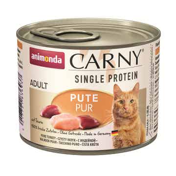 Animonda Cat Dose Carny Adult Single Protein Pute pur 24 x 200g (9,16€/kg)