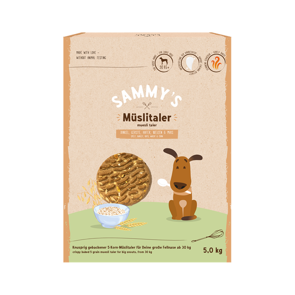 Sammys Müslitaler 5 kg (4,00€/kg)