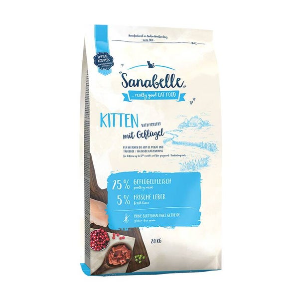Sanabelle Kitten 2 x 2 kg (9,00€/kg)