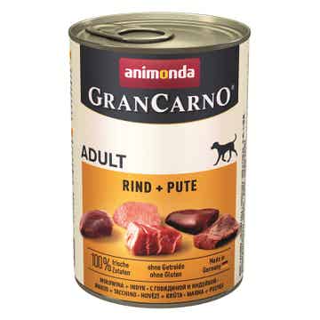 Animonda Dog Dose GranCarno Adult Rind & Pute 18 x 400g (5,00€/kg)