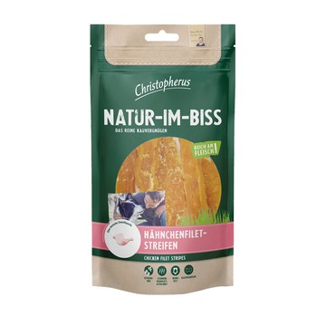 Christopherus Snack Natur-Im-Biss Hähnchenfiletstreifen 4 x 70g (39,25€/kg)