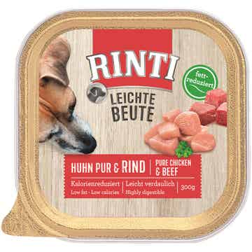 Rinti Leichte Beute Huhn Pur & Rind 5 x 300g (5,99€/kg)