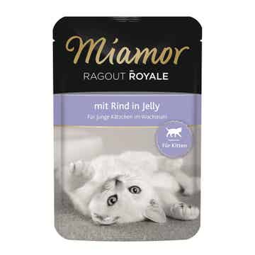 Miamor Ragout Royale Kitten Rind 44 x 100g (6,36€/kg)