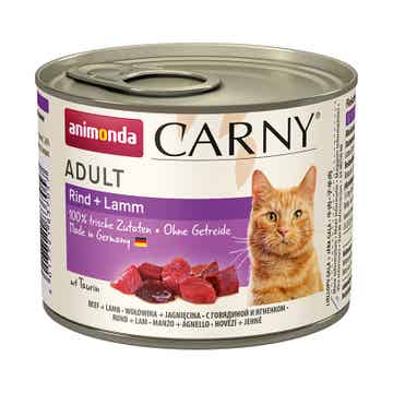 Animonda Cat Dose Carny Adult Rind & Lamm 18 x 200g (7,50€/kg)