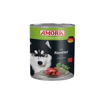AMORA Fleisch pur Rentier 18 x 800g (3,33€/kg)