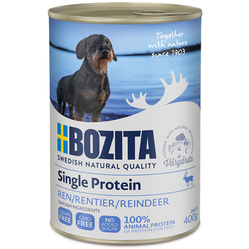 Bozita Dog Dose Rentier Singleprotein 24 x 400g (8,96€/kg)