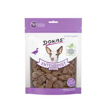 Dokas Dog Snack Entenbrust Nuggets gefriergetrocknet 10 x 110g (39,99€/kg)