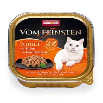 Animonda Cat Vom Feinsten mit Huhn in Karottensauce 8 x 100g (11,24€/kg)