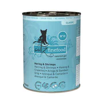 Catz finefood No. 13 Hering & Shrimps 18 x 400g (10,28€/kg)
