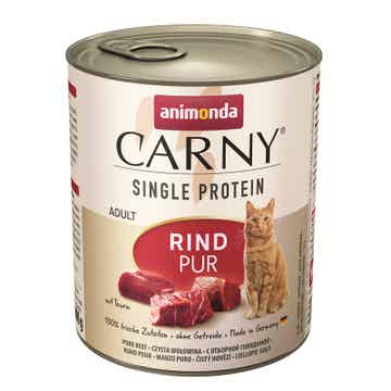 Animonda Cat Dose Carny Adult Single Protein Rind pur 24 x 800g (5,00€/kg)