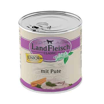 LandFleisch Classic Junior Pute mit Frischgemüse 12 x 800g (3,75€/kg)
